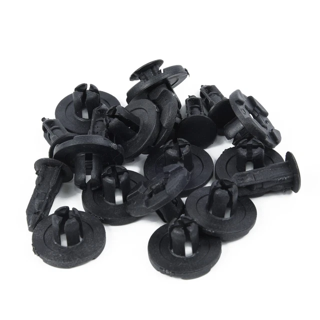 Lot De 20 Clips De Fixation Pour Garniture De Pare-boue Et Pare-choc - Universels, Compatibles Avec De Nombreuses Marques