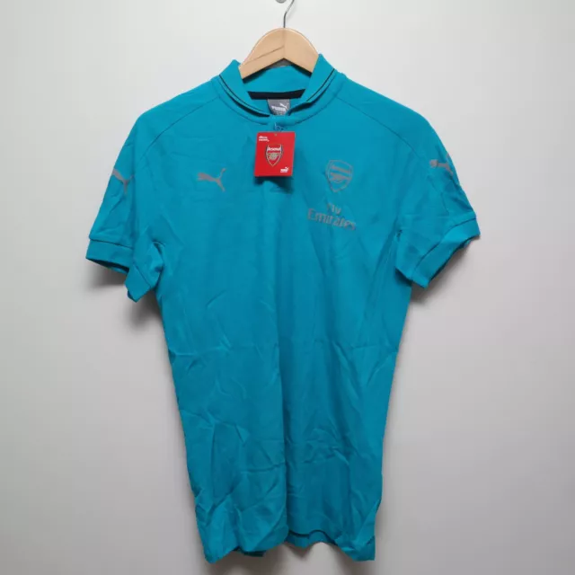 Polo Shirt Uomo Arsenal FC Medium - Polo Turchese Puma - Campione