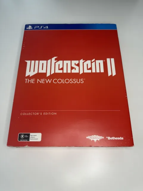 Playstation 4 Wolfenstein Ii The New Colossus-Collectors Edition Ps4 Pal