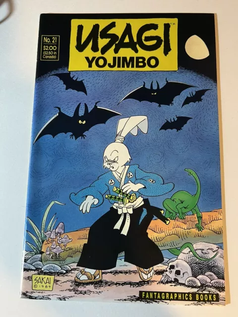 USAGI YOJIMBO #21 (1989) Fantagraphics Stan Sakai Comic TMNT VF/NM