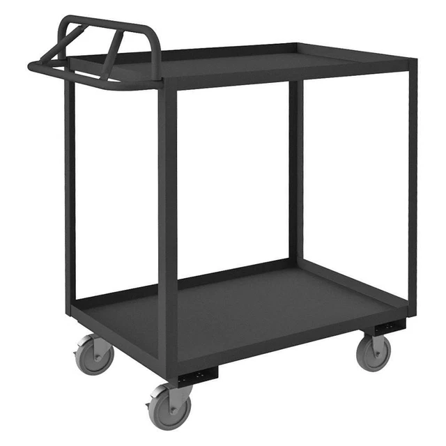 GRAINGER APPROVED RSCE-243648-2-95 Utility Cart,1,200 lb,Steel