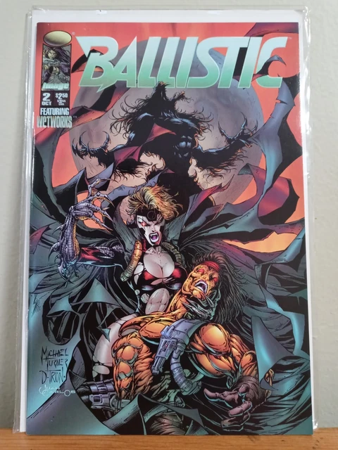 BALLISTIC Volume 1 Issue #1 #2 #3 Comic Book Top Cow Productions 1995 Lot of 3 5