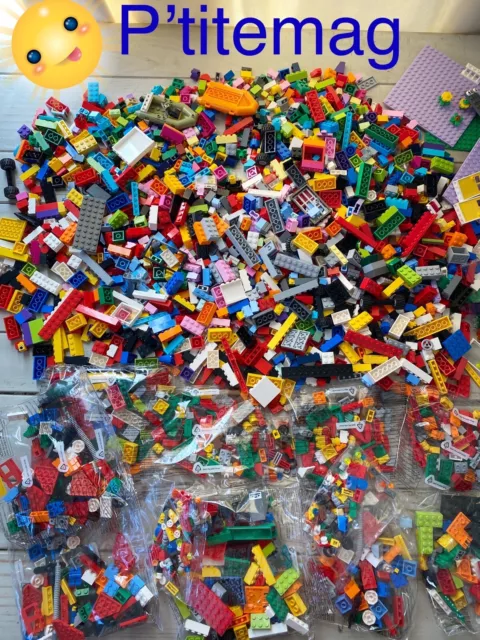 LEGO 0.5-45kg Pièces Grande Vrac Lot Briques Bloques de Construction Avec /