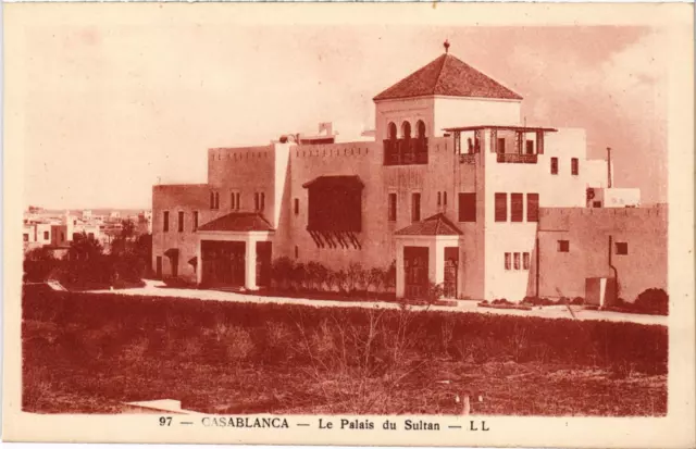 CPA AK MAROC CASABLANCA - Le Palais du Sultan (93429)