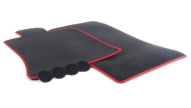MINI GENUINE JCW Floor Mats Front Set Velours GP2 Chilli Red R56