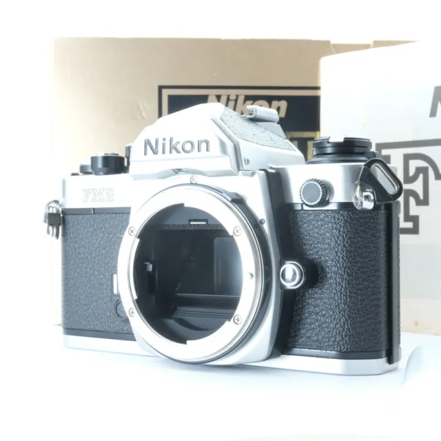 Nikon FM2N Appareil photo reflex 35 mm série tardive 8647007 "Boîte proche...