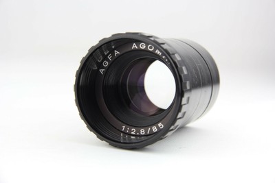 AGFA AGOMAR 1:2,8/85 mm LENTE OBIETTIVO DIAPO PROIETTORE LENS GERMANY Agfa PRL 