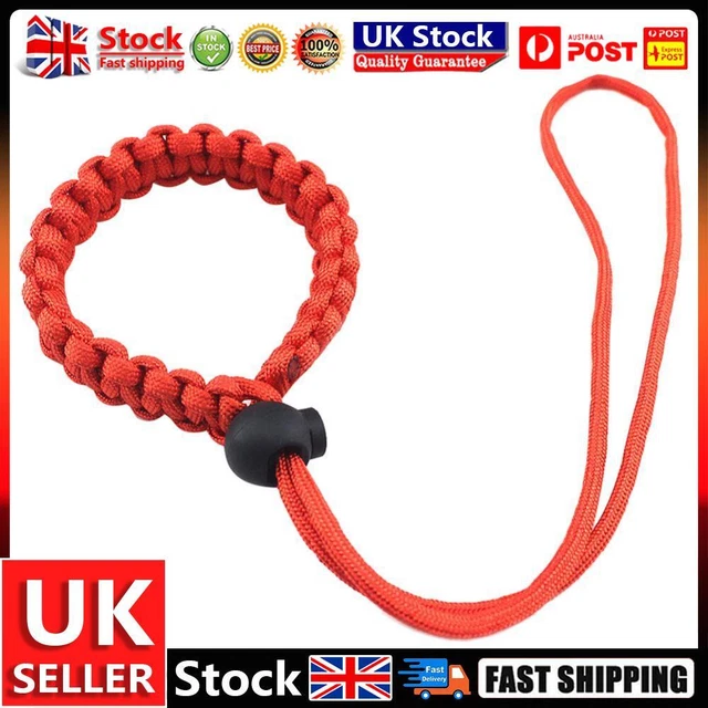 Nylon Camera Paracord Practical Ropes Men Women Camping Gear (Red) UK