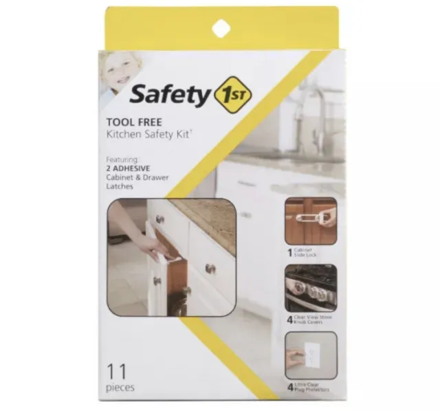 Safety 1st Tool Free Kitchen Safety Kit 11 Pieces