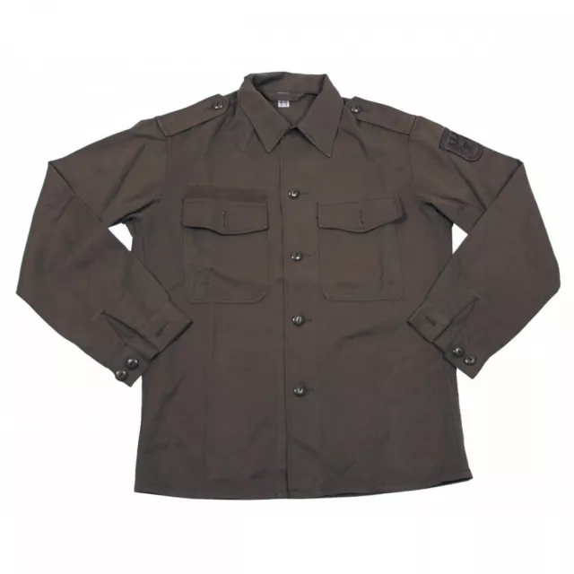 Öster. BH Feldbluse oliv gebraucht Typ 75 Bundesheer Hemd Bluse Feldhemd