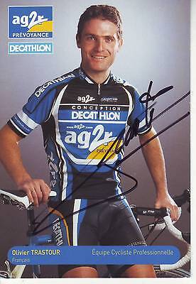 CYCLISME carte cycliste CHRISTOPHE ORIOL équipe AG2R DECATHLON signée 