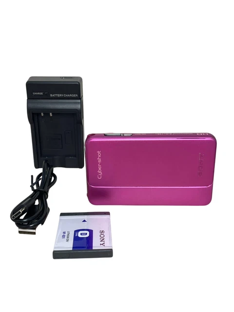 HAUT MINT ] Sony Appareil Photo Numérique DSC-W80 Rose Cyber-Shot