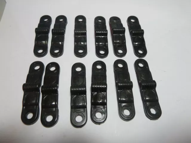 12 collier attaches Shimano NOS Bicycle Cable Casing Clip  Plastic serre cable