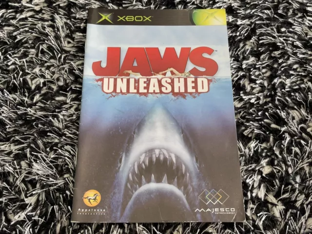 Jaws Unleashed - Microsoft Xbox - Manual Only