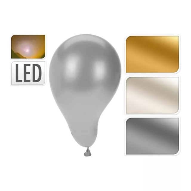 E3/90271 Globo Con Luces Led Pack 3 Unidades