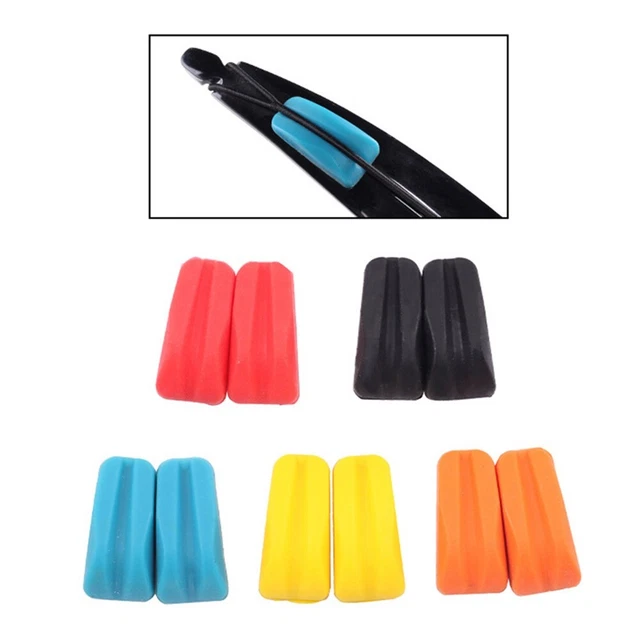 Rubber Archery String Silencer Archery Damping Bow For Recurve Bows Shock-absorb