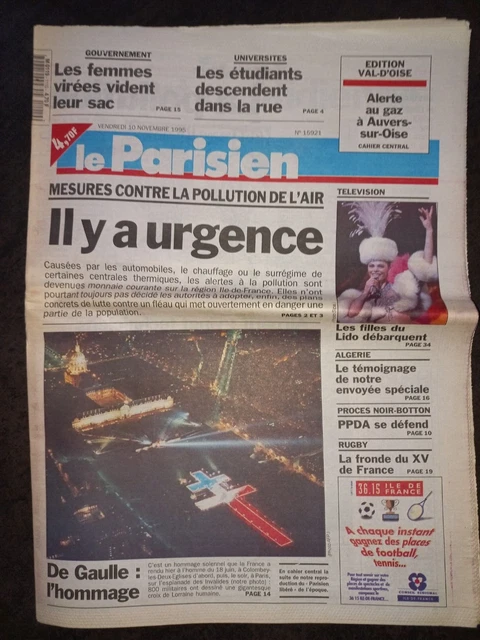 MESURES CONTRE LA pollution de l'air - Il y a urgence - Le Parisien de ...