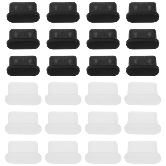 Cargadores USB para teléfono celular antienchufe enchufe de silicona enchufe tapa de enchufe