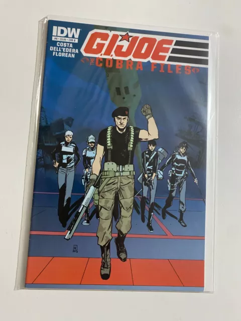 Gi Joe The Cobra Files  #6 Cover B - Idw - Bagged & Boarded
