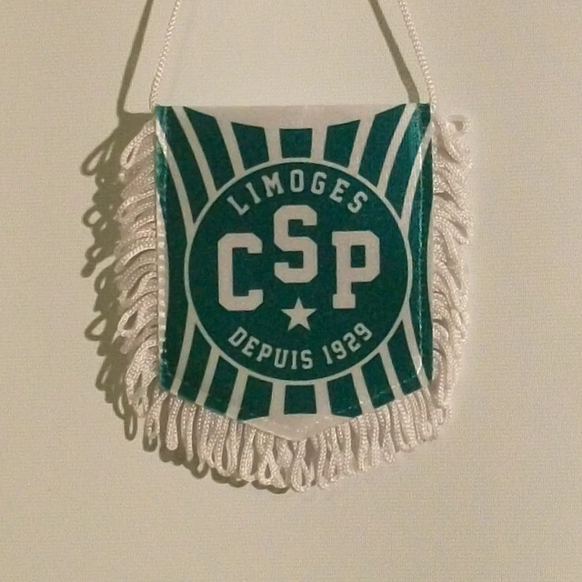 Patch Vinyle CSP Limoges Basket - Logo 10 Cm - Flocage Autocollant (Neuf)