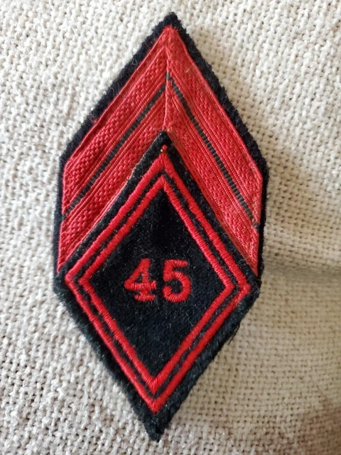 Patch LOSANGE MDL 45 – 2ème Régiment De Dragons – Armée Française