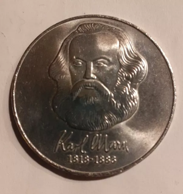 20 mark ddr karl marx 1983