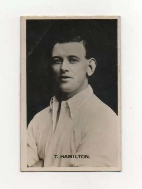 D C Thompson Adventure-Footballers  Signed Real Photos c1930 Hamilton Preston