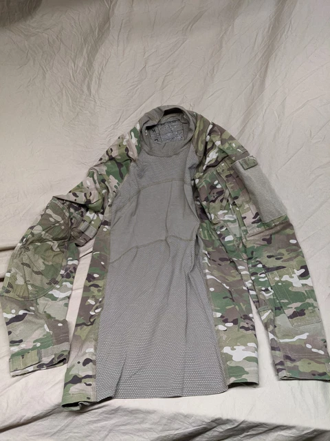SEKRI Multi Cam OCP Combat Shirt Flame Resistant FR Top Camo Medium NWOT