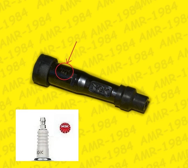 Attaque Bougie NGK SD05E Pipette Droit Avec Terminal Fixe COD.E09144