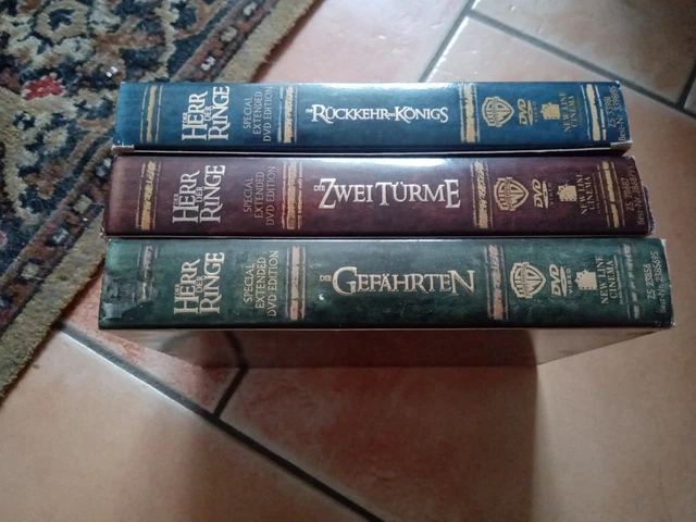 DVD Der Herr Der Ringe - Trilogie Seigneur Des Anneaux - vers. longue - deutsch