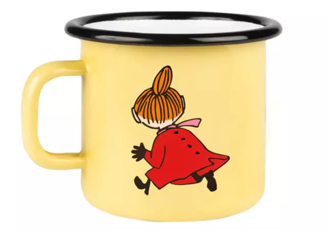 Taza esmaltada Moomin Snoke's dad & Little My set 250ml muurla 3