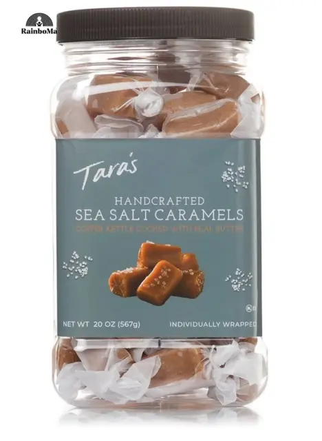 Tara'S All Natural Gourmet Sea Salt Caramel: Small Batch, Creamy & Individually