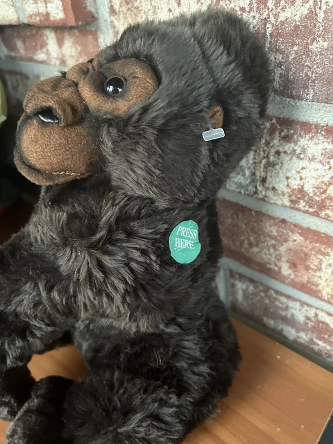 Jungle Joe’s Safari Friends Grump The Gorilla Plush With Sound TESTED