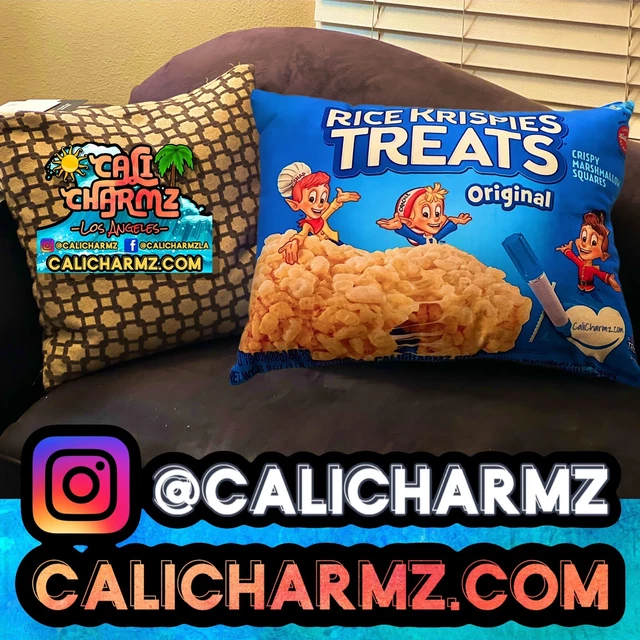 JUMBO RICE KRISPIES CEREAL CANDY CHIPS CHEETOS LAYS Decorative Pillow