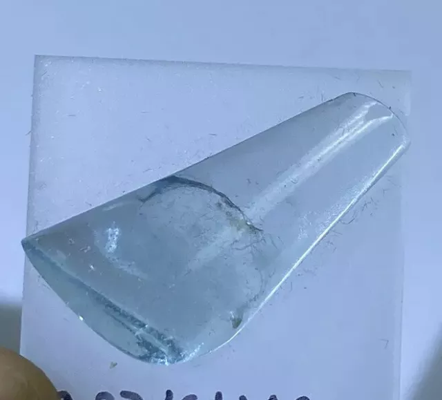 BERYL FREEFORM (19.37 ct) Aquamarine Cabochon, Tanzania