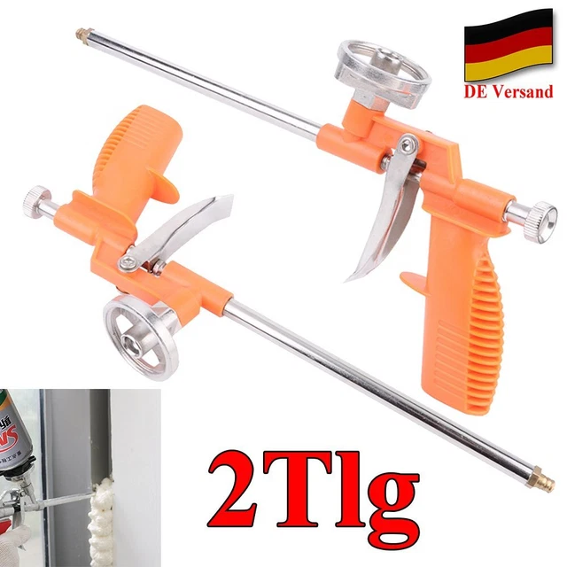 2 pz. Pistola espansa PU pistola schiuma per pistola pistola pistola schiuma di montaggio DHL
