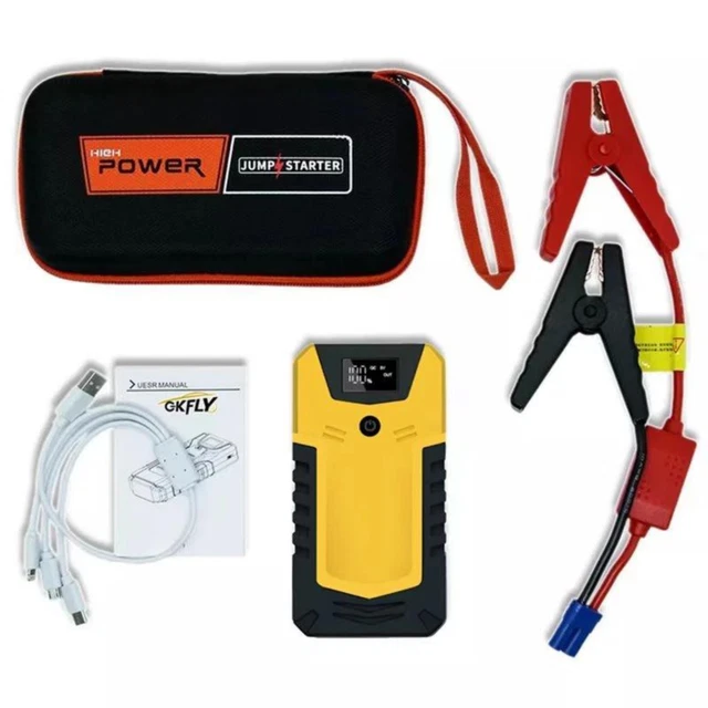 Chargeur de batteries Auto 600A démarreur portable 12000 mAh 5V-2A pour voiture