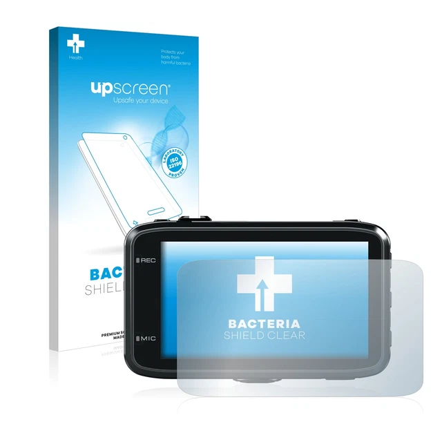 upscreen Pellicola Protettiva Antibatterica per Kenwood DRV-830 Proteggi Schermo