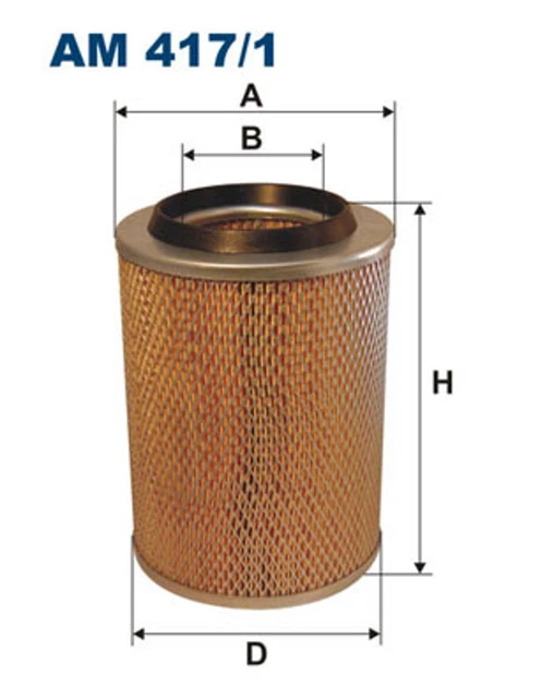 Luftfilter FILTRON AM 417/1 Filtereinsatz für MERCEDES KLASSE W460 PUCH W461 200