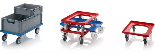 Auer Packaging Transport Dolly  Smooth Running 250kg Load Bearing capability