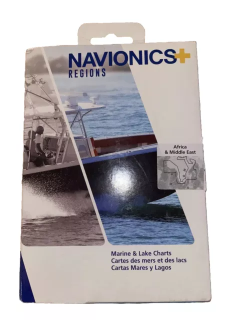 Navionics Navionics+ Regions AFRICA & MIDDLE EAST Marine Charts  MSD/NAV SD Card