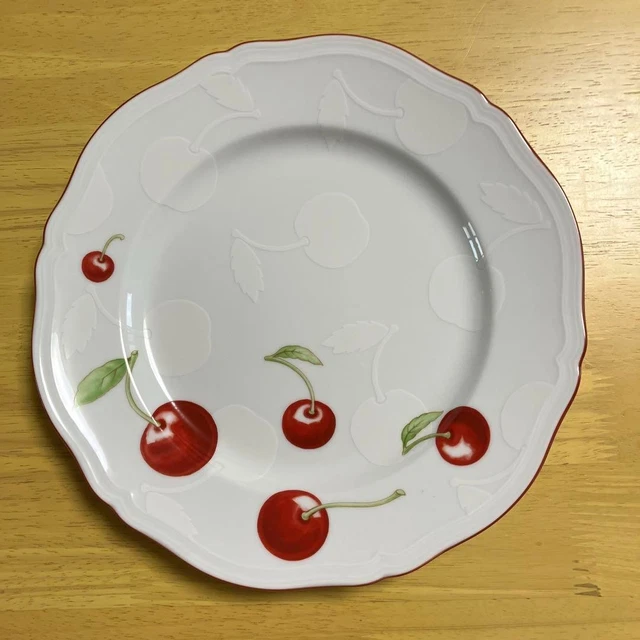 RICHARD GINORI ANTICO Cherry Dinner Plate 26cm Pair Set