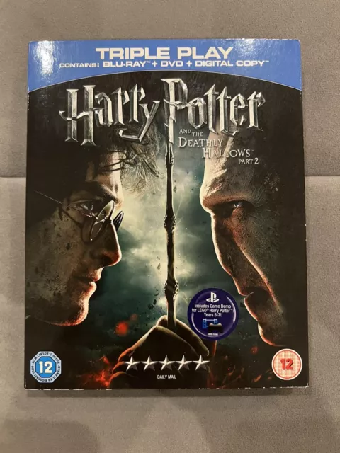 Harry Potter And The Deathly Hallows - Part 2 (Blu-ray, 2011)