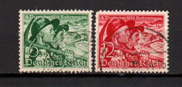 Deutsches Reich Mi.Nr. 684-685 Satz aus 1938 gestempelt (DR 072)