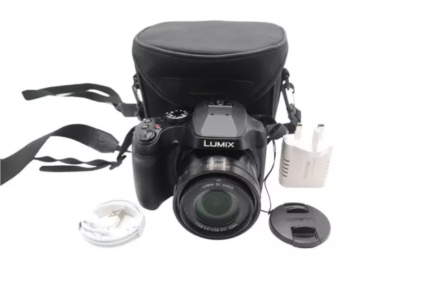 Panasonic LUMIX DMC-FZ82 Camera 16.1MP, Wi-Fi, 4K, 60x Zoom, Very Good REFURB.