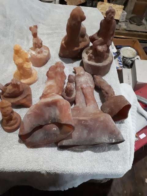 Lote Mixto de Moldes de Látex Supercast X10 Haz Tus Propios Moldes Artesanía Lote de 8