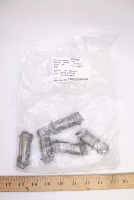 (5-Pk) Thomas & Betts Rigid IMC Conduit Nipples Die Cast Zinc 3/4"