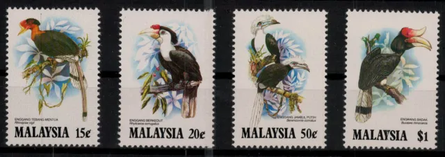 Malaysia; Nashornvögel 1983 kpl. **  (10,-)