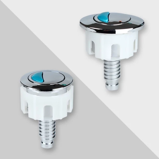Tipo redondo botón ahorro de agua Dual Flush inodoros tanque de agua botón de presión