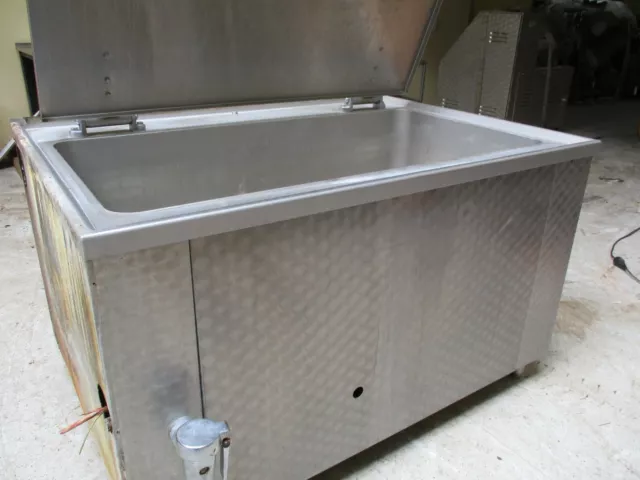 KOCHKESSEL von MUVERO Wurst Kessel  Kessel mit Ablasshahn ERD GAS ca 400 Liter